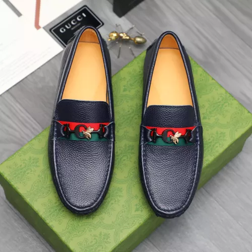 Replica Gucci Oxfords Shoes For Men #1380737 $72.00 USD for Wholesale