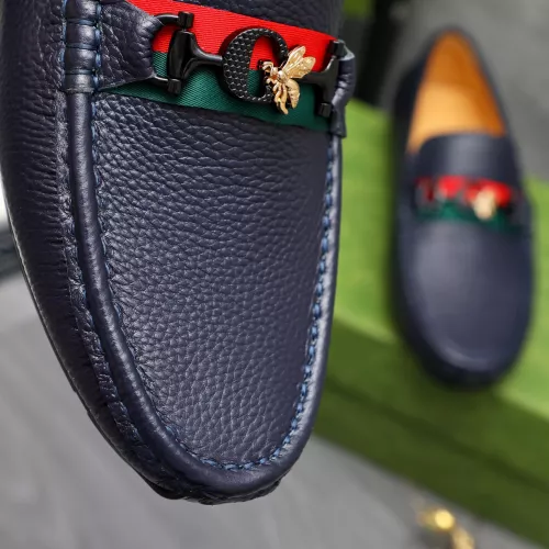 Replica Gucci Oxfords Shoes For Men #1380737 $72.00 USD for Wholesale