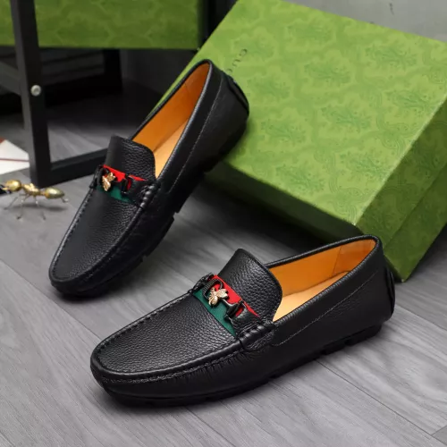 Replica Gucci Oxfords Shoes For Men #1380738 $72.00 USD for Wholesale
