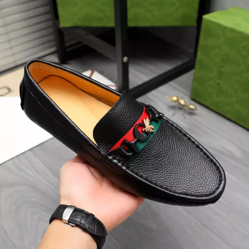 Replica Gucci Oxfords Shoes For Men #1380738 $72.00 USD for Wholesale