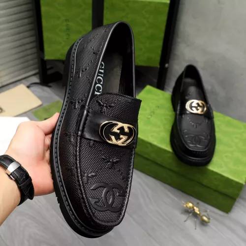 Replica Gucci Oxfords Shoes For Men #1380739 $96.00 USD for Wholesale