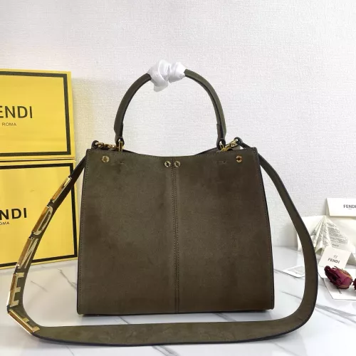 Replica Fendi AAA Quality Handbags For Women #1380750 $155.00 USD for Wholesale