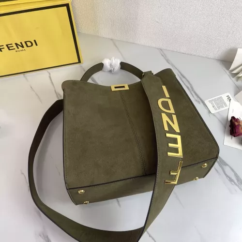 Replica Fendi AAA Quality Handbags For Women #1380750 $155.00 USD for Wholesale