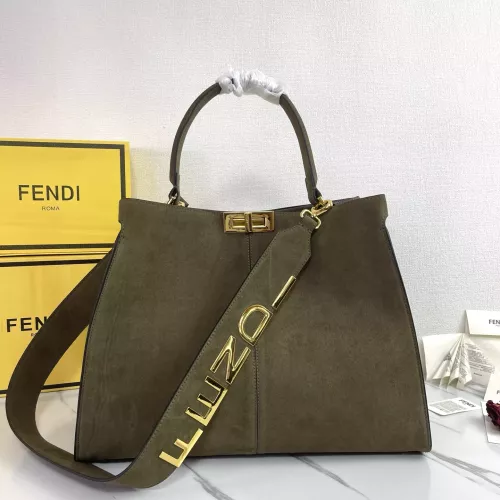 Fendi AAA Quality Handbags For Women #1380751 $160.00 USD, Wholesale Replica Fendi AAA Quality Handbags
