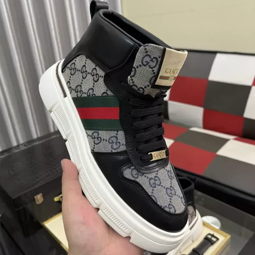 Replica Gucci High Tops Shoes For Men #1380797 $82.00 USD for Wholesale