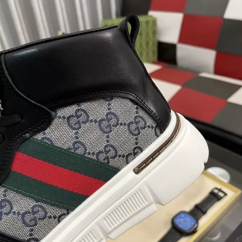 Replica Gucci High Tops Shoes For Men #1380797 $82.00 USD for Wholesale