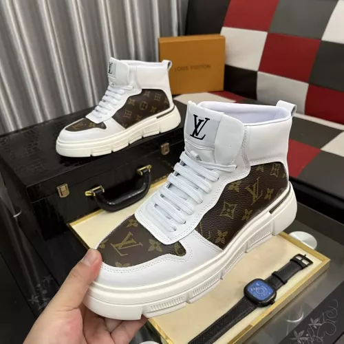Louis Vuitton High Tops Shoes For Men #1380798 $82.00 USD, Wholesale Replica Louis Vuitton High Tops Shoes