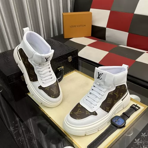 Replica Louis Vuitton High Tops Shoes For Men #1380798 $82.00 USD for Wholesale