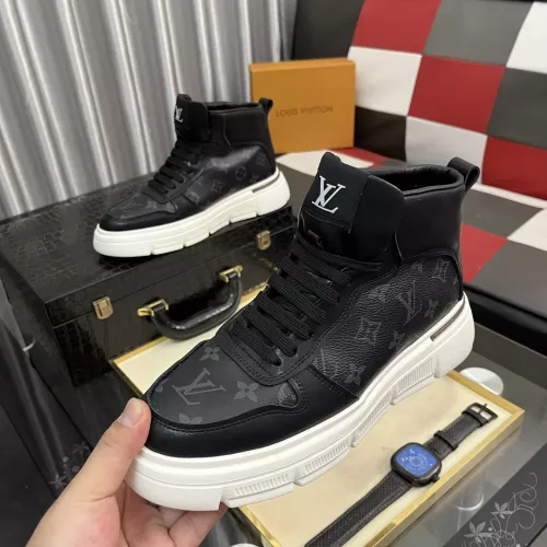Louis Vuitton High Tops Shoes For Men #1380799 $82.00 USD, Wholesale Replica Louis Vuitton High Tops Shoes