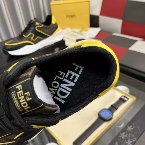 Replica Fendi Casual Shoes For Men #1380821 $102.00 USD for Wholesale
