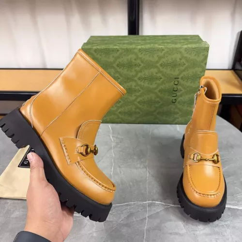 Replica Gucci Boots For Women #1380848 $115.00 USD for Wholesale