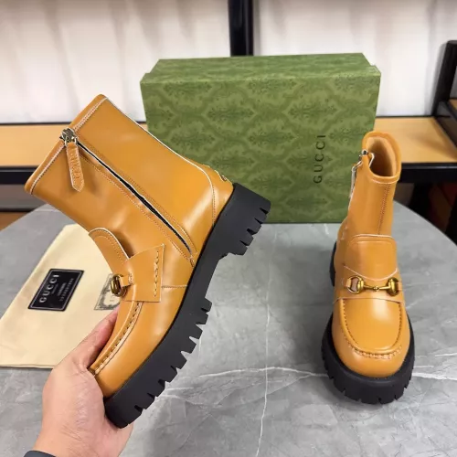 Replica Gucci Boots For Women #1380848 $115.00 USD for Wholesale