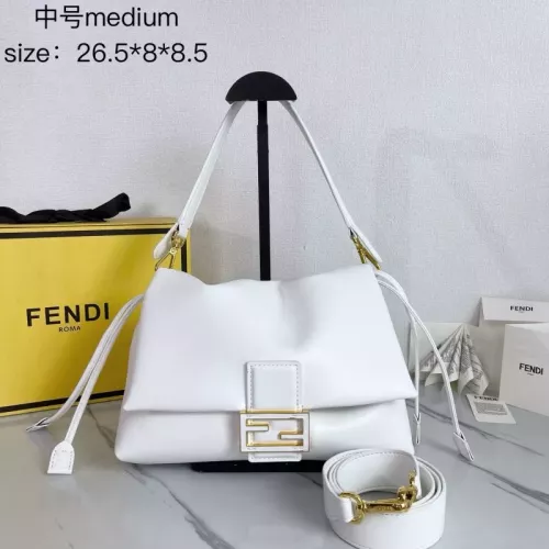 Fendi AAA Quality Shoulder Bags For Women #1380870 $140.00 USD, Wholesale Replica Fendi AAA Quality Shoulder Bags