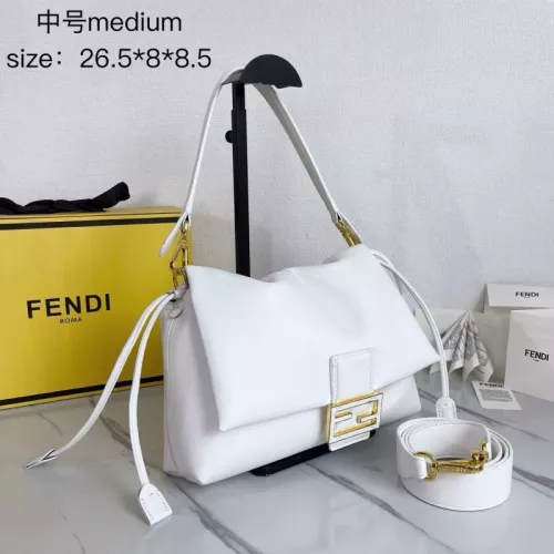 Replica Fendi AAA Quality Shoulder Bags For Women #1380870 $140.00 USD for Wholesale