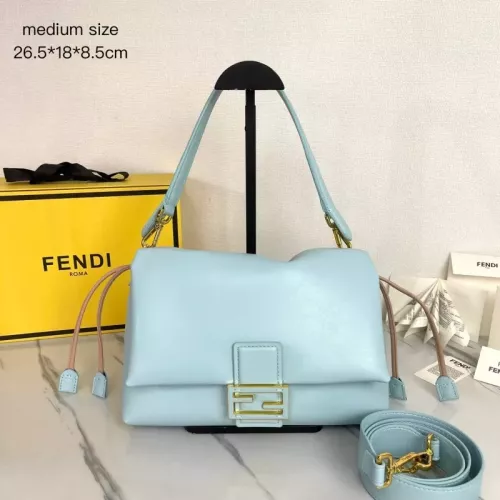 Fendi AAA Quality Shoulder Bags For Women #1380873 $140.00 USD, Wholesale Replica Fendi AAA Quality Shoulder Bags