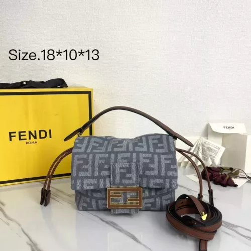 Fendi AAA Quality Shoulder Bags For Women #1380887 $132.00 USD, Wholesale Replica Fendi AAA Quality Shoulder Bags