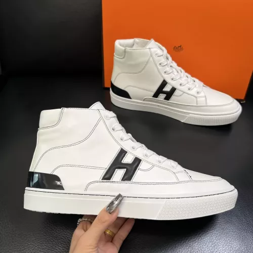 Hermes High Tops Shoes For Men #1380918 $132.00 USD, Wholesale Replica Hermes High Tops Shoes