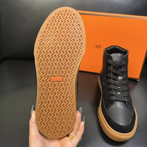 Replica Hermes High Tops Shoes For Men #1380920 $132.00 USD for Wholesale