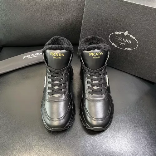 Replica Prada Boots For Men #1380921 $150.00 USD for Wholesale
