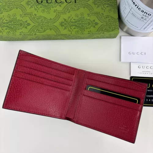 Replica Gucci Wallets #1380971 $36.00 USD for Wholesale