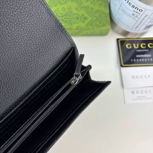 Replica Gucci Wallets #1380976 $45.00 USD for Wholesale