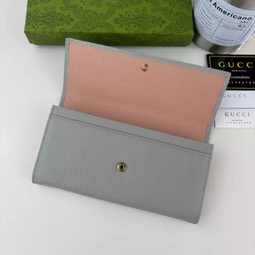 Replica Gucci Wallets #1380977 $45.00 USD for Wholesale