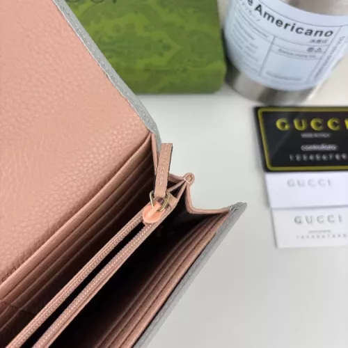 Replica Gucci Wallets #1380977 $45.00 USD for Wholesale