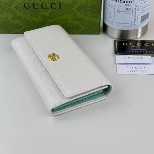 Replica Gucci Wallets #1380979 $45.00 USD for Wholesale