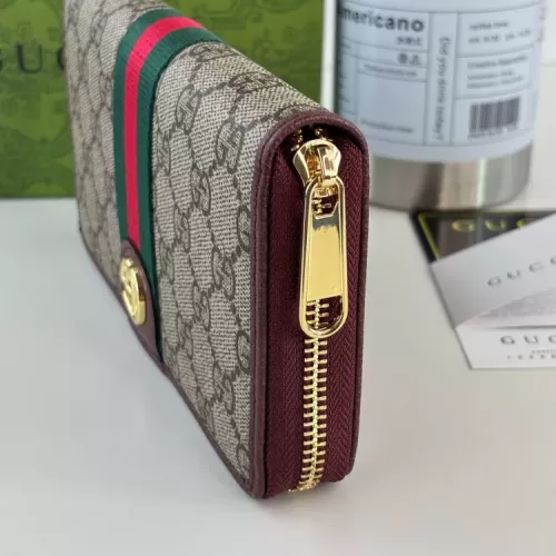 Replica Gucci Wallets #1380981 $45.00 USD for Wholesale