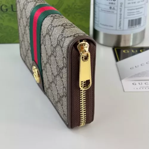 Replica Gucci Wallets #1380982 $45.00 USD for Wholesale