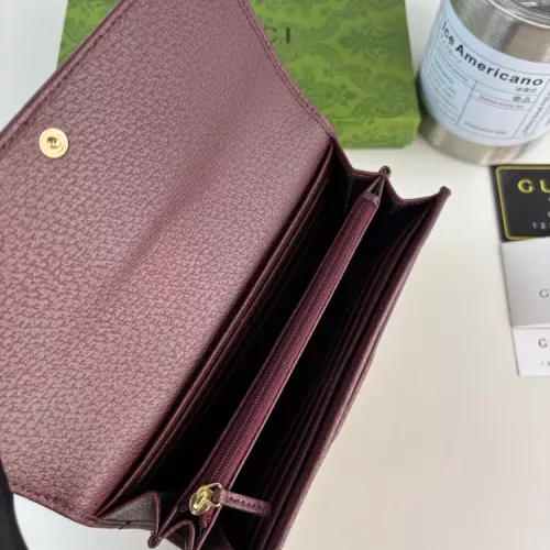 Replica Gucci Wallets #1380983 $45.00 USD for Wholesale