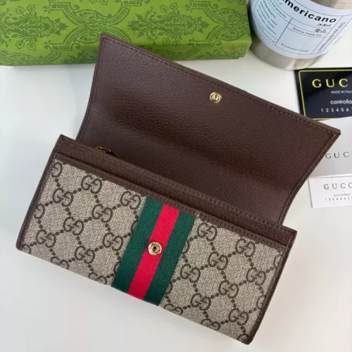 Replica Gucci Wallets #1380984 $45.00 USD for Wholesale