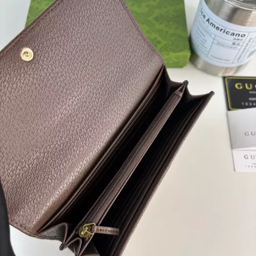 Replica Gucci Wallets #1380984 $45.00 USD for Wholesale