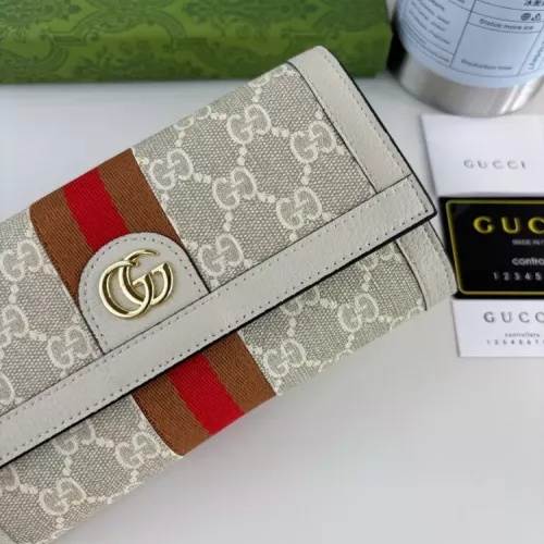 Replica Gucci Wallets #1380985 $45.00 USD for Wholesale