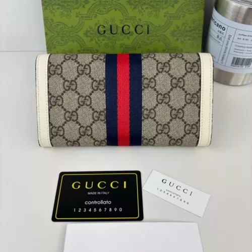 Replica Gucci Wallets #1380987 $45.00 USD for Wholesale