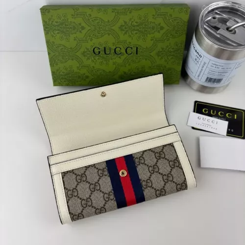 Replica Gucci Wallets #1380987 $45.00 USD for Wholesale