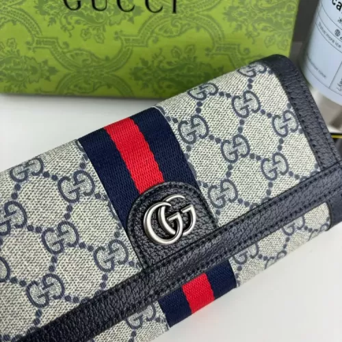 Replica Gucci Wallets #1380988 $45.00 USD for Wholesale