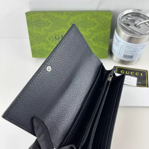 Replica Gucci Wallets #1380988 $45.00 USD for Wholesale