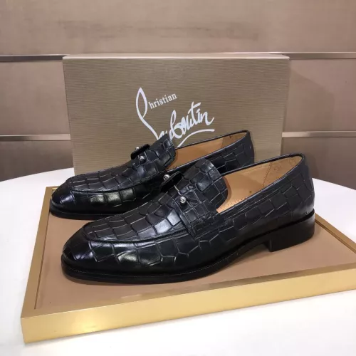 Christian Louboutin Leather Shoes For Men #1381053 $112.00 USD, Wholesale Replica Christian Louboutin Leather Shoes