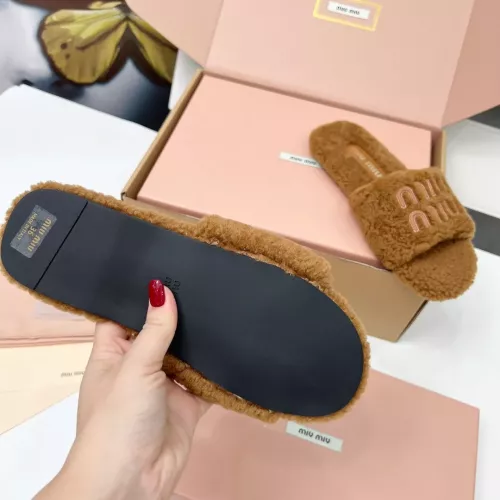 Replica MIU MIU Slippers For Women #1381061 $88.00 USD for Wholesale