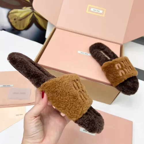 Replica MIU MIU Slippers For Women #1381069 $88.00 USD for Wholesale