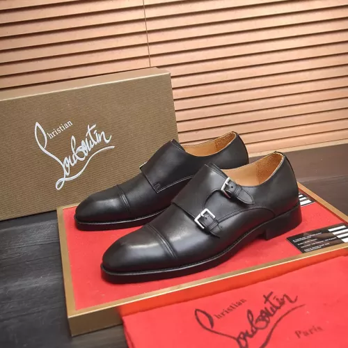 Christian Louboutin Leather Shoes For Men #1381111 $112.00 USD, Wholesale Replica Christian Louboutin Leather Shoes