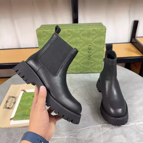Replica Gucci Boots For Women #1381122 $115.00 USD for Wholesale