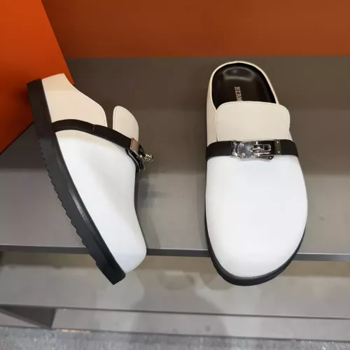 Replica Hermes Slippers For Men #1381136 $72.00 USD for Wholesale
