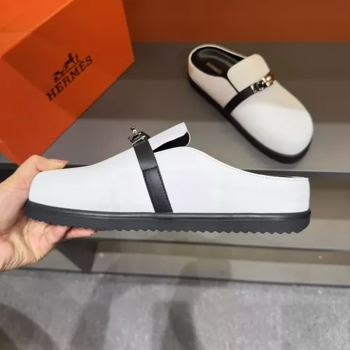 Replica Hermes Slippers For Men #1381136 $72.00 USD for Wholesale