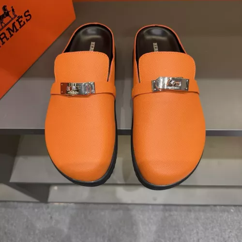 Replica Hermes Slippers For Men #1381137 $72.00 USD for Wholesale