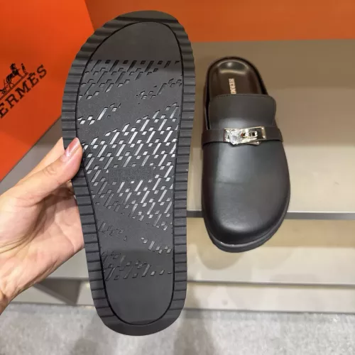 Replica Hermes Slippers For Men #1381139 $72.00 USD for Wholesale