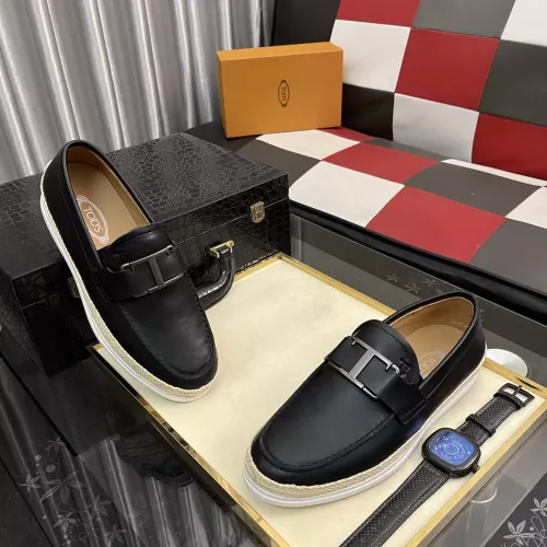 Replica TOD'S Oxfords Shoes For Men #1381148 $108.00 USD for Wholesale