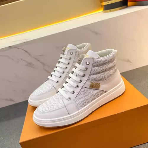 Boss High Top Shoes For Men #1381154 $82.00 USD, Wholesale Replica Boss High Top Shoes