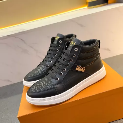 Boss High Top Shoes For Men #1381155 $82.00 USD, Wholesale Replica Boss High Top Shoes